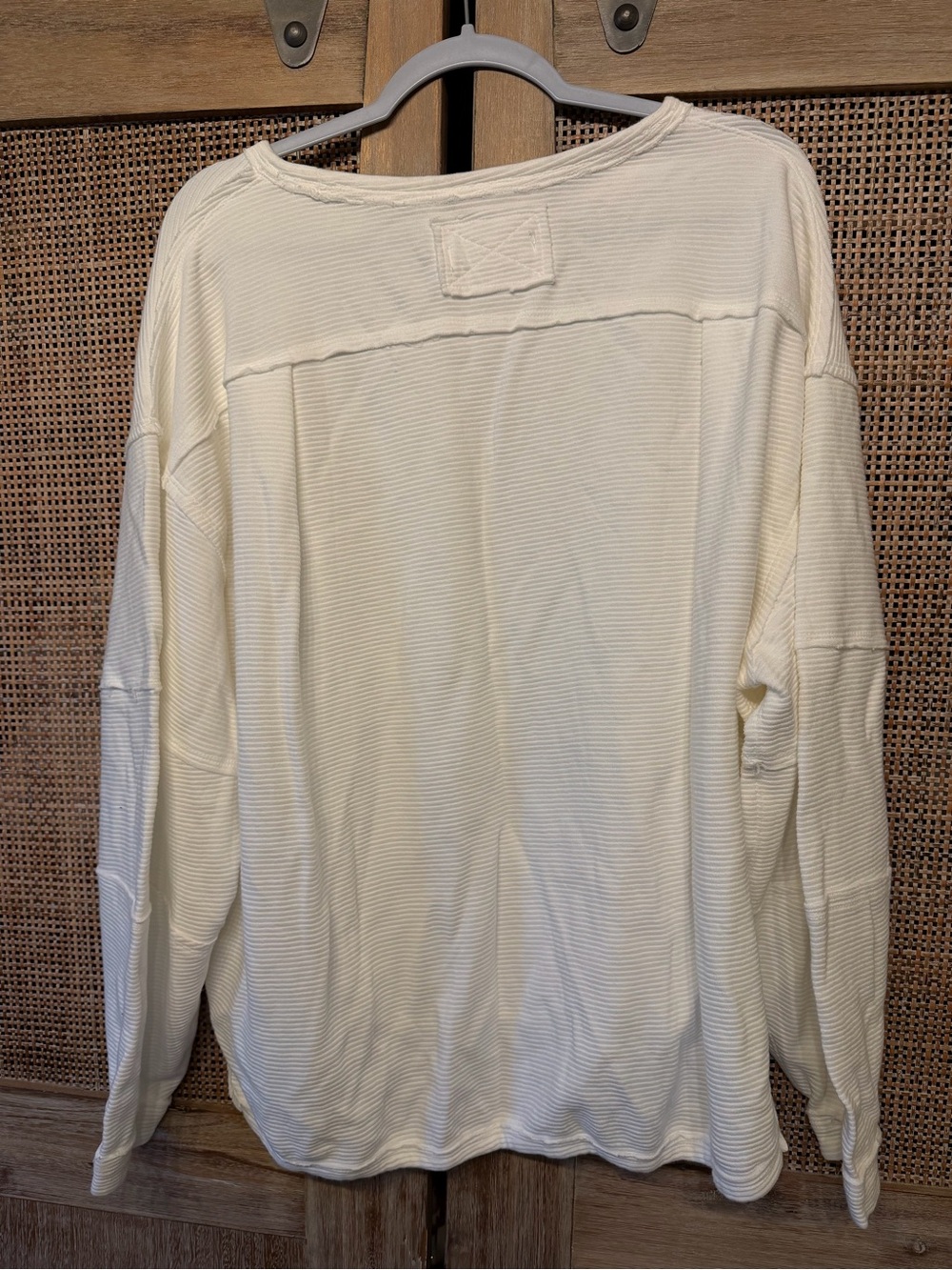 Free People Total Eclipse Tee We The Free Ribbed Top - Picture 2 of 6